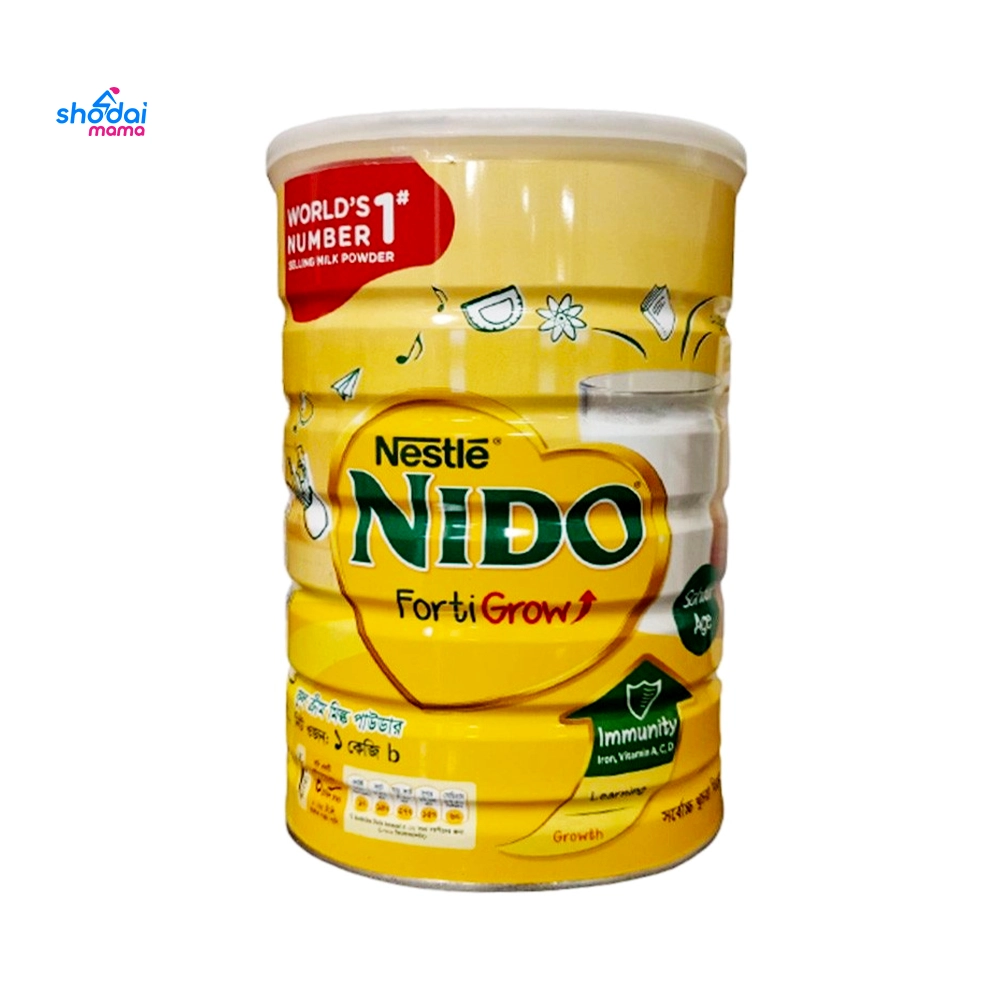 Nido FortiGrow Full Cream Milk Powder Tin 1kg